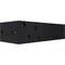 Ekena Millwork Hidden Support Steel Heavy Duty Bracket w/ Back Plate, Powder Coated Black 2 1/2"W x 10"D x 4"H BKTM02X10X04HBPBL - alternate 3